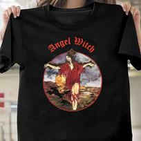 Vintage Angel Witch Burn the White Witch Shirt Unisex Concert S to 5XL TR395 Unisex T-Shirt XXXL