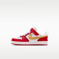 Nike Court Borough Low Recraft White University Red Gold (PS) 31
