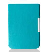 Pocketbook 617 elektroninis skaitytuvas itin plonas magnetinis odinis dėklas su miego funkcija Pocketbook 617 ežero mėlyna spalva