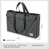 Keman B-230-D Outdoor Picnic Oxford Cloth Portable BBQ Grill Net Table Bag