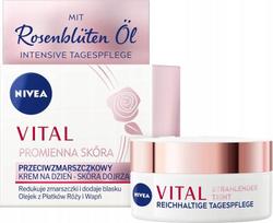 Nivea Vital Krem Przeciwzmarszczkowy Do Twarzy Ujędrniający Na Dzień 50Ml