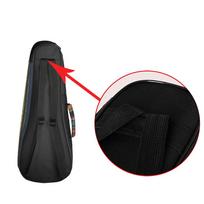 21  Soprano Ukelele Ukulele Uke Bag kuprinės dėklas Reguliuojamas peties dirželis black