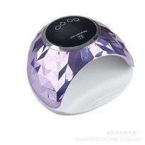 Nail Light Therapy Machine Nail Polish Glue Dryer Baking Lamp Intelligent Induction High-power Uv Led Lamp Dryer Nail Gel Polish US Plug black