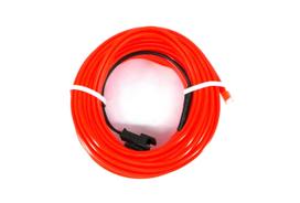 EL WIRE Ambient Fiber Optic LED juostelė 5m 12V raudona visureigė