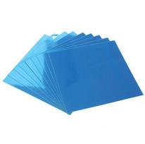(Nikita) Kvadratinis veidrodinis paviršius Plėvelė Sienų lipdukai Lipni apdaila 15 CM X 15 CM One Size sidabras