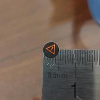 Screw Hole Security Seal Tamper Evident Warning Label Warranty Void On Removal Open Evidence Indicator Brittle Paper Sticker black
