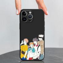 Tpu Soft Case For Iphone Se 12 Mini 14 Pro Max 11 8 Plus 7 6s Xs X 13 Pro Xr Shockproof Back Cover Jujutsu Kaisen Yuji Itadori iPhone 13 Pro Max black