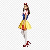 Costume Blanche Neige Costume Dress Iron on Heat Transfer Printing Vinyl Patches Sticker for Clothes DIY Appliques Washable Patches blue
