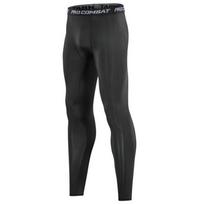 Vyrai Base Layer Bėgimo kelnės Pėdkelnės Botting Gym Joga Fitnesas Krepšinis Lauke Treniruotės Sportas Antblauzdžiai Pilkos Kelnės Šiltos Kelnės 3XL tamsiai pilka spalva