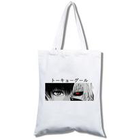 Tokyo Ghoul-cotton shopping bag, shopper bag, reusable jute bags, cloth bag, tissu 24*26cm