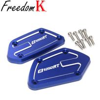 R1250RT LOGO Motorcycle Front Brake Clutch Fluid Reservoir Cap Tank Cover For BMW R1250RT R 1250RT 1250RT mėlyna