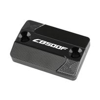Skirta HONDA CB500F CB500X CBR500R CB 500F 500X CBR 500R 2013- Motociklo CNC priekinio stabdžių skysčio rezervuaro dangčio alyvos bakas CB500F Black