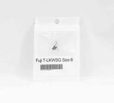 Fuji T-LKWSG Size 6 Rod Guide SIC Titanium Frame x 1 (8675) white