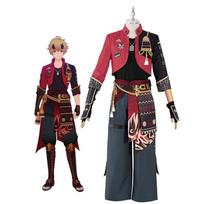 Thoma Cosplay Costume Halloween Costumes for Boys and Girls L-(Suit+Wig) black