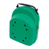Backpack Handbag Organizer Box, Portable Baseball Cap Carrier with Carrying Handle, Hat Travel žalia