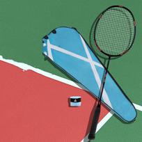 Visiškai anglies badmintono raketė 4U suaugusiųjų studentų profesionali itin lengva patvari vienos raketės ilgis 60 cm, skersmuo 6,6 mm, balanso taškas 300 mm juoda