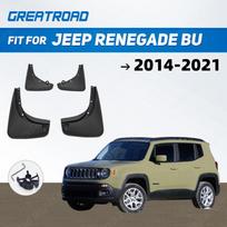 4 vnt./komplektas Automobilio purvasaugiai purvasaugiai purvasaugiai purvasaugiai sparnai Jeep Renegade BU 2014- 2015 2016 m. automobilio stilius 2014-2021 black