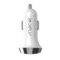 Dviejų prievadų automobilinis įkroviklis skirtas Samsung S9 S8 Plus 2.4a greito įkrovimo automobilinis įkroviklis Automobilinis USB telefono įkroviklis, skirtas iPhone Huawei Lg USB Car Charger balta