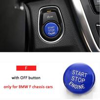 Automobilio variklio užvedimo stabdymo mygtuko jungiklio dangtis, skirtas BMW F10 F11 F12 F15 F16 F20 F21 F22 F23 F25 F30 F31 F32 F34 F48 G30 G11 F F ( with OFF button)