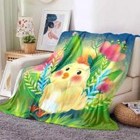 Kinų zodiako gyvūno animacinis hip-hopu spausdintas minkštas šiltas pledas svetainei miegamajam lovai sofai kampinei sofai flanelinis metamas pledas 125x150cm 50x60inch gray
