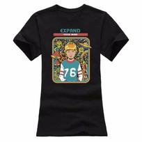 Halloween Expand Your Mind Funny Ringer Tops Short Sleeve Tee Unisex T-shirts S