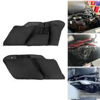 Motociklo balno krepšių įdėklai Sieninis organizatorius Sandėliavimo užtrauktuku įrankių krepšys Harley Touring Road Street Electra Tri Glide FLHX 14-2021 Saddlebag Wall Bags