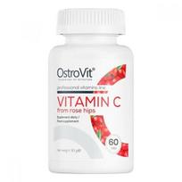 OstroVit natūralus vitaminas C iš erškėtuogių, 60 skirtukų