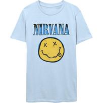 Nirvana Xerox Logo Blue Unisex marškinėliai S yellow