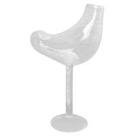 Glass Flower Hydroponic Vase Bottle Terrarium Container Home Decor Bird white