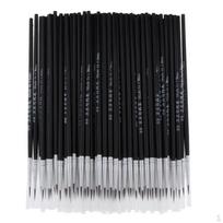 Nylon Art Watercolor Acrylic Painting Brush 0.7x0.2cm black