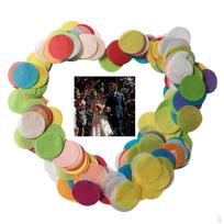 1000 Pieces Flame Retardant Paper Table Confetti Wedding Party Decoration black