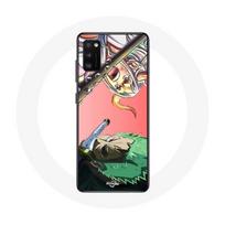 Case - Maniacase - Samsung Galaxy S20 Plus - Black - Soft - Yamato and Zoro One Piece juoda