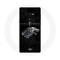 Case - maniacase - Samsung Galaxy Note 9 - Game of Thrones - House Stark - Soft juoda