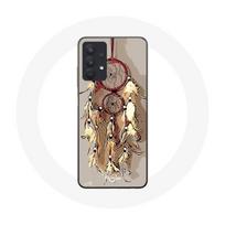 Coque pour Samsung Galaxy A32 5G Attrape Rêve Marron ruda