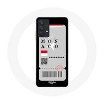 Coque pour Samsung Galaxy A32 5G Billet d'avion Monaco