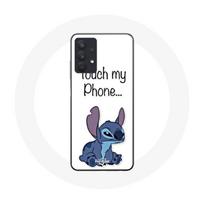 Coque pour samsung galaxy A32 5G Lilo et Stitch mignon Fond blanc balta