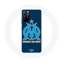 Coque pour Xiaomi Redmi Note 11s 5G Marseille OM Bleu mėlyna