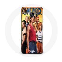 Case - Maniacase - Samsung Galaxy S7 Edge - Anime One Piece Luffy - Silicone - Soft juoda