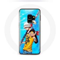 Coque Samsung Galaxy S9 One Piece Manga Trafalgar Law epée
