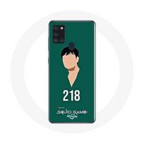 Coque Samsung Galaxy A21S Squid Game Cho Sang woo numéro 218