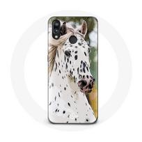 Case - Appaloosa - Huawei P20 Lite - Soft - Protection - White Horse balta