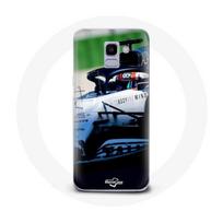 Coque pour Samsung Galaxy A6 2018 Formule 1 Pierre Gasly Pilote F1 Blanc
