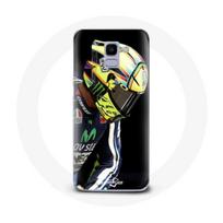 Coque pour Samsung Galaxy A8 2018 Valentino Rossi pilote de vitesse moto