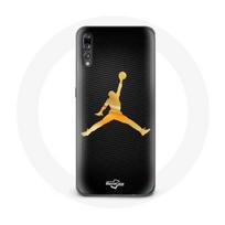 Case - Huawei - P20 Air - Yellow - Michael Jordan Logo - Flexible geltona