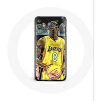 Coque pour Samsung Galaxy J7 Kobe Bryant Dunk lakers 8 NBA Noir