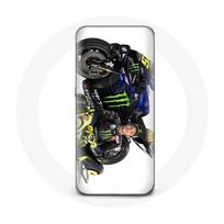 Coque pour Samsung Galaxy A5 Valentino Rossi Pilote de vitesse fond blanc