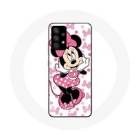 Coque pour Samsung Galaxy A13 5G Minnie Mouse Dessin animé mignon rose