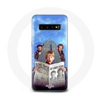 Coque pour Samsung Galaxy s10 edge Home Alone Maman j'ai encore raté l'avion
