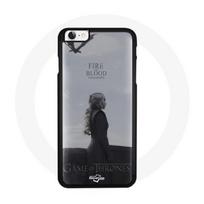 Case - Maniacase - Iphone SE - Game of Thrones - Daenerys Targaryen - Gray Logo juoda