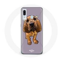 Coque pour Samsung Galaxy A40 Beagle Race de chiens dessin Animé